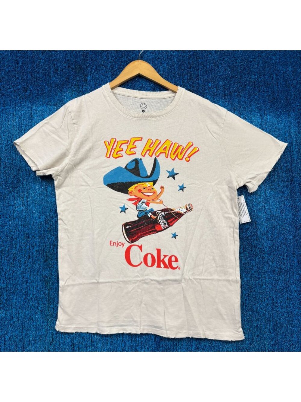 Coca Cola “Yee Haw” Graphic T-Shirt Size Large